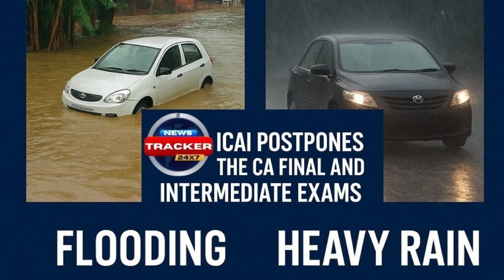 ICAI : In Punjab and Jammu, ICAI postpones the CA Final and Intermediate Exams because of flooding and heavy rain.