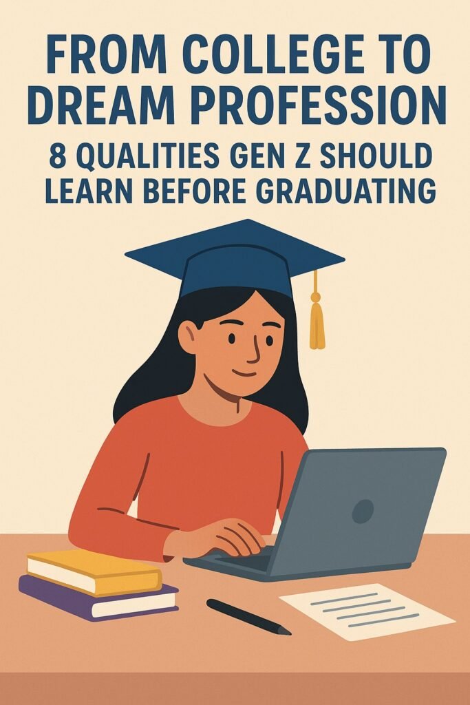 From college to dream profession: 8 qualities Gen Z should learn before graduating