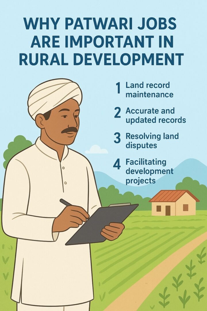 Why Patwari Jobs Are Important in Rural Development