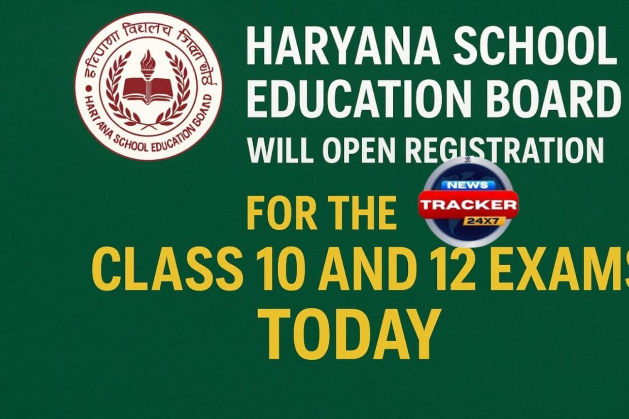 Haryana School Education Board will open registration for the Class 10 and 12 exams today .