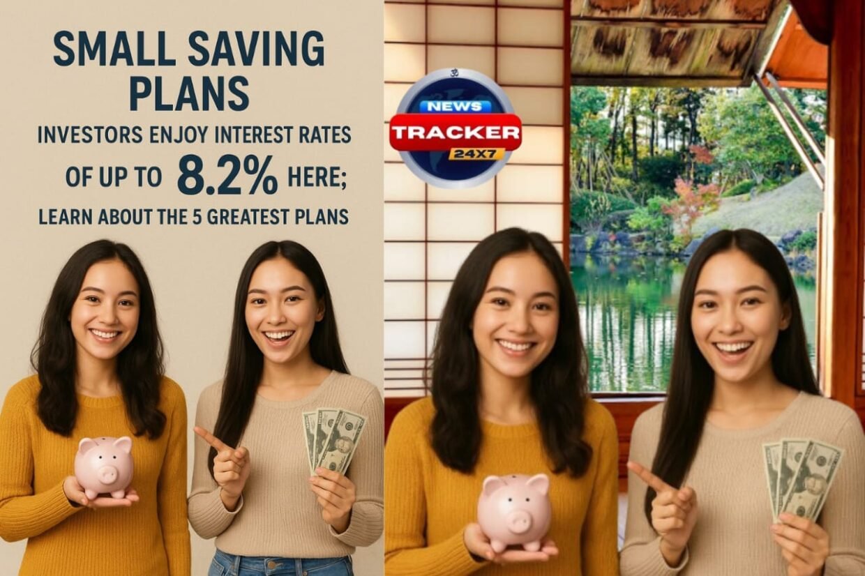 Small Saving plans: Investors enjoy interest rates of up to 8.2% here; learn about the 5 greatest plans.