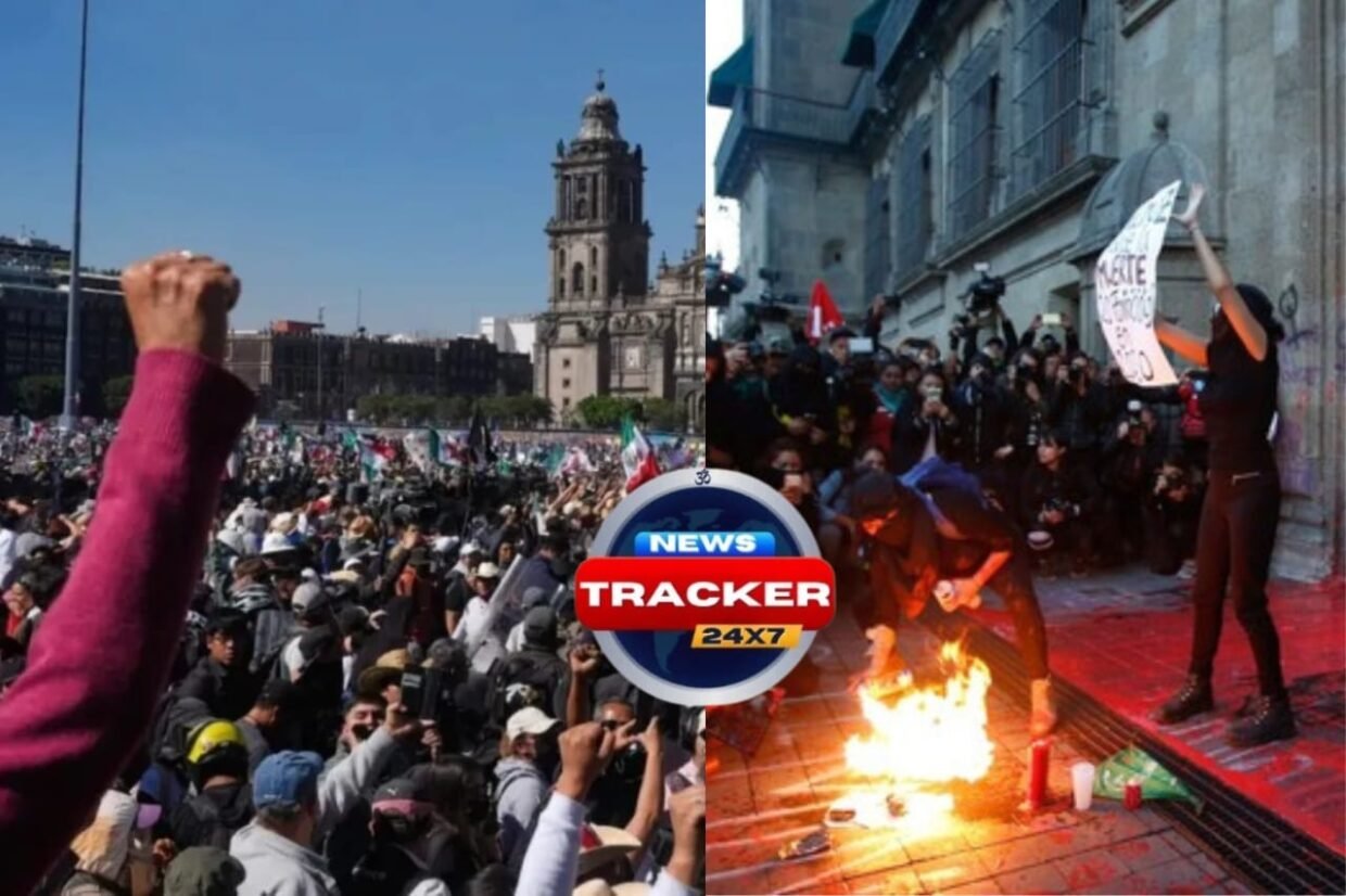 Mexico witnesses enormous Gen-Z protests following mayor's assassination and escalating gang violence