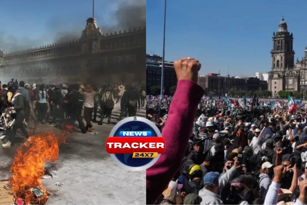 Mexico witnesses enormous Gen-Z protests following mayor's assassination and escalating gang violence