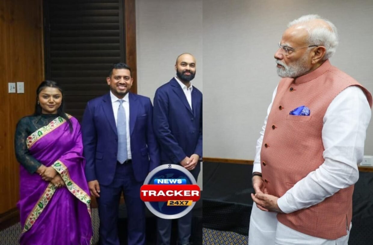 Best Prime Minister Narendra Modi meets tech entrepreneurs from India in Johannesburg
