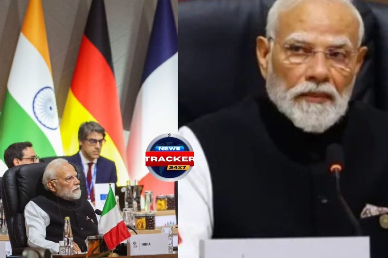 PM Modi outlines a six-point agenda at G20, calling for revisiting global development standards.