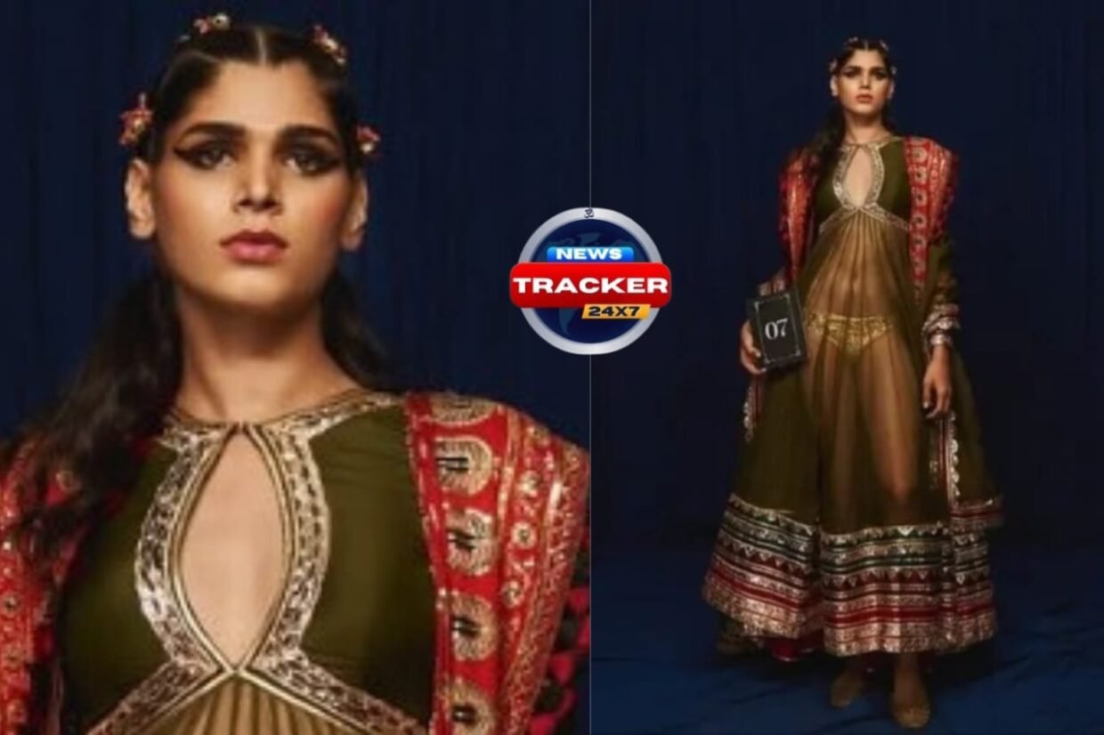 Sheer Anarkali Look : Angry people mock the best designer after the model crosses all limits in transparent Anarkali outfit.