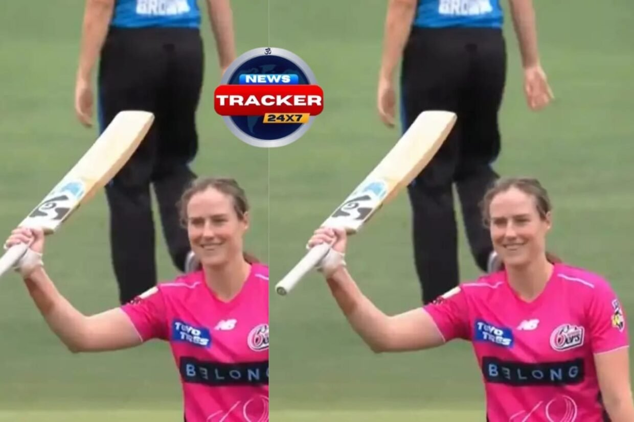 Ellyse Perry becomes the second player in WBBL history to score a century, a significant milestone.