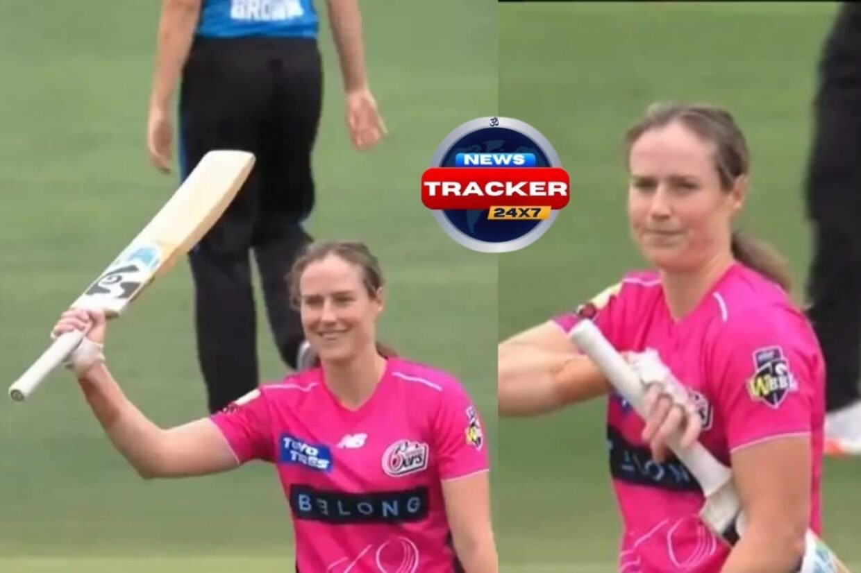 Ellyse Perry becomes the second player in WBBL history to score a century, a significant milestone.