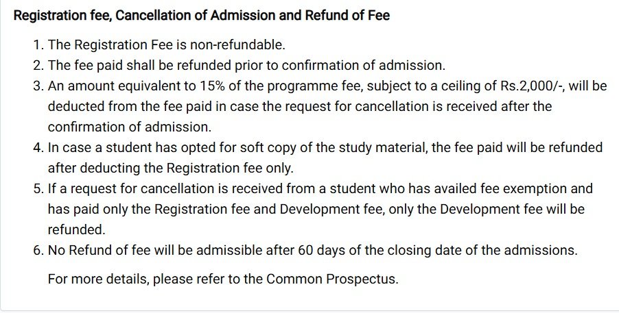 IGNOU Registration start : Registration for the January 2025 session of IGNOU Open And Distance Learning has begun; Best complete details are inside.