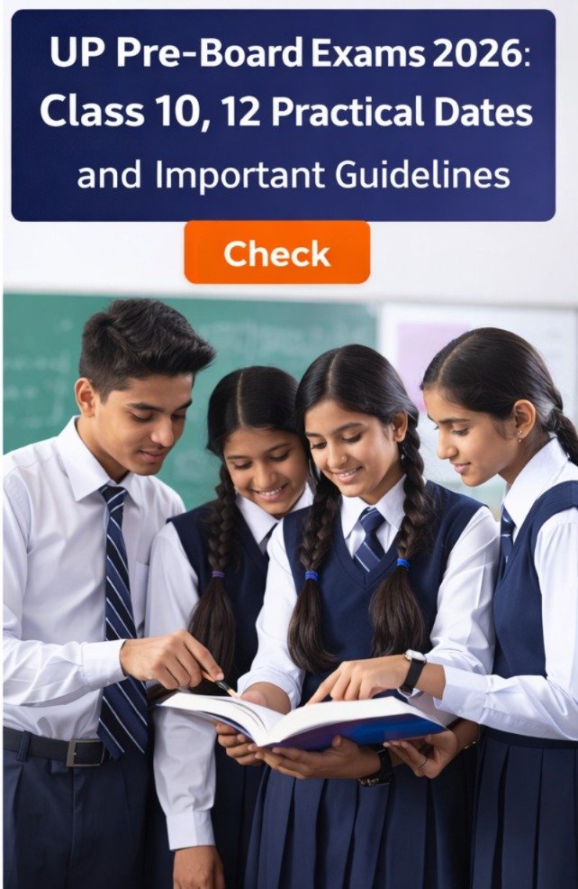 UP Pre-Board Exams 2026: Class 10, 12 Practical Dates and Important Guidelines