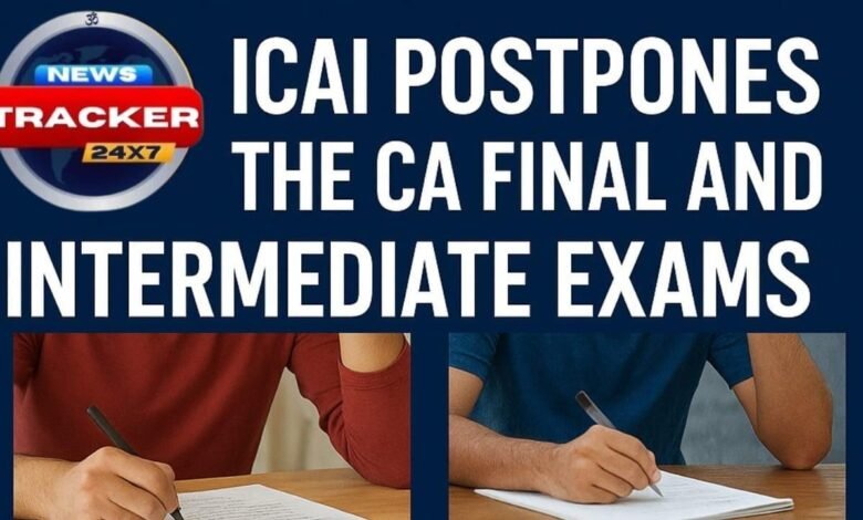 ICAI : In Punjab and Jammu, ICAI postpones the CA Final and Intermediate Exams because of flooding and heavy rain.