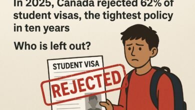 In 2025, Canada rejected 62% of student visas, the tightest policy in ten years: Who is left out?