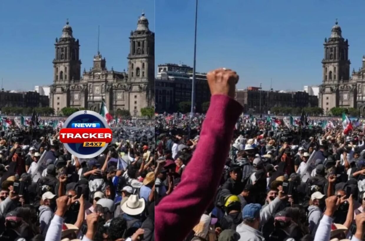 Mexico witnesses enormous Gen-Z protests following mayor's assassination and escalating gang violence