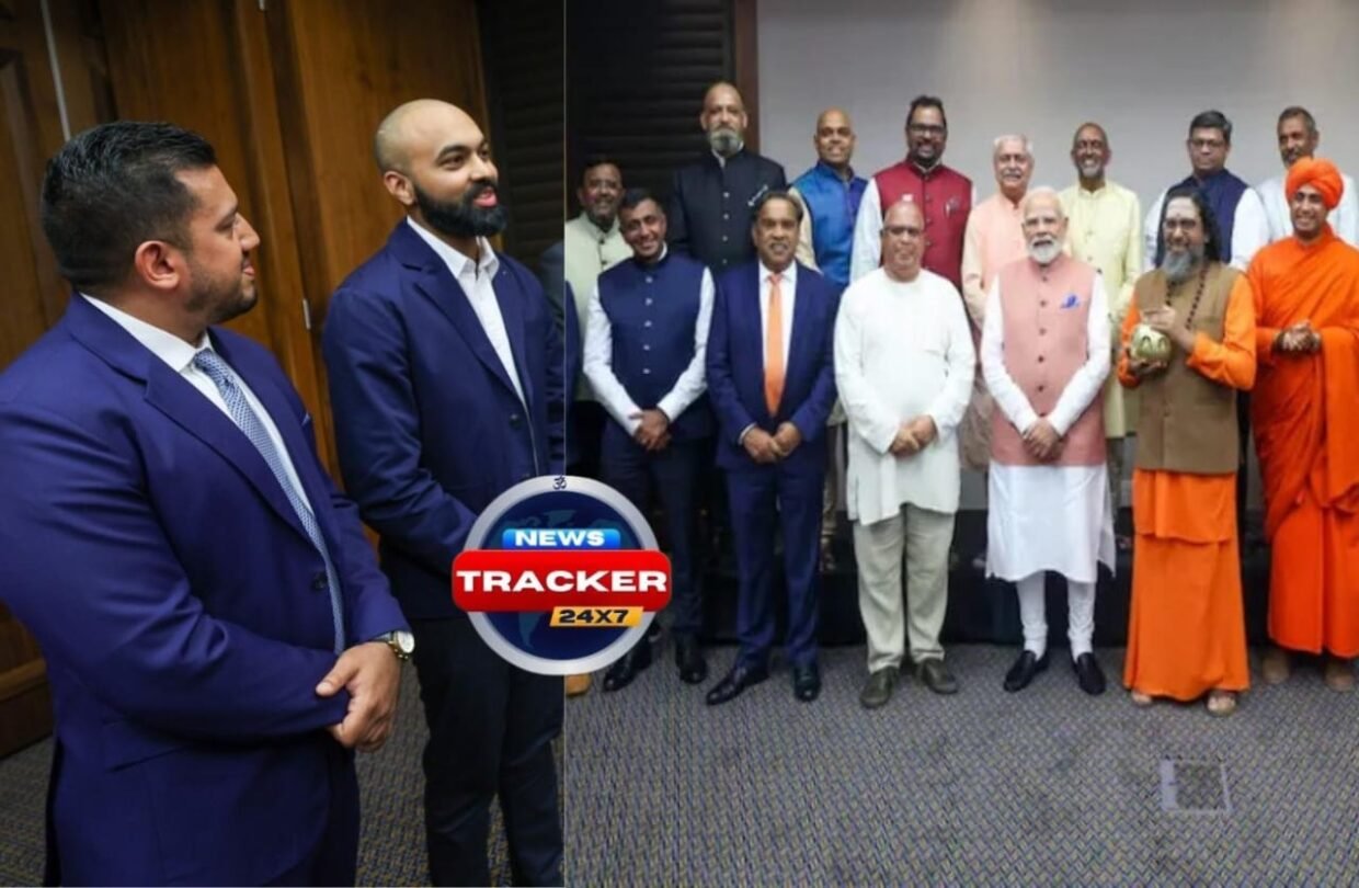 Best Prime Minister Narendra Modi meets tech entrepreneurs from India in Johannesburg