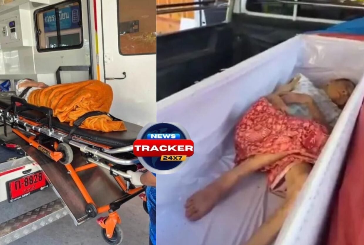 Thailand VIDEO : Two days after "death," a woman comes out of her casket alive! A startling video goes viral