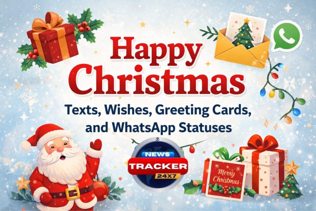 Happy Christmas Texts, Wishes, Greeting Cards, and Whatsapp Statuses (2025)