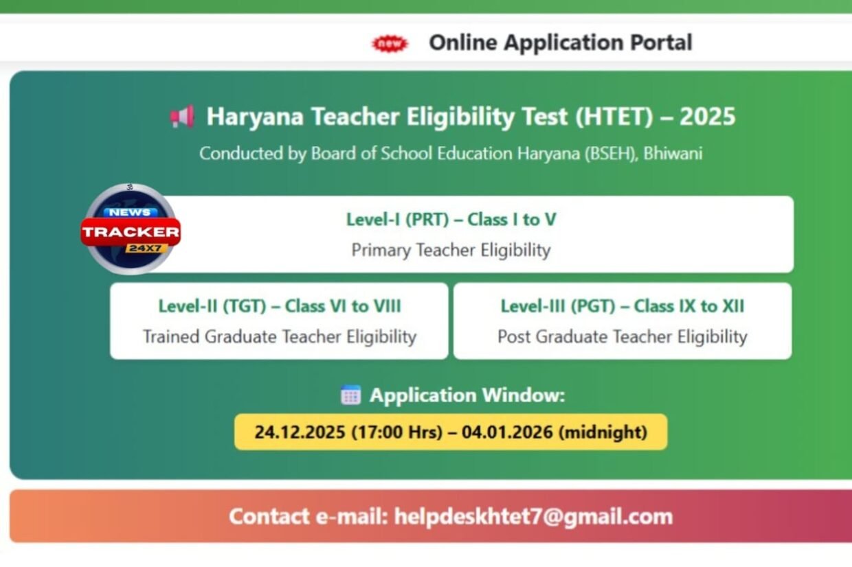 Registration for the Haryana Teacher Eligibility Test 2025 is now open; best apply here.