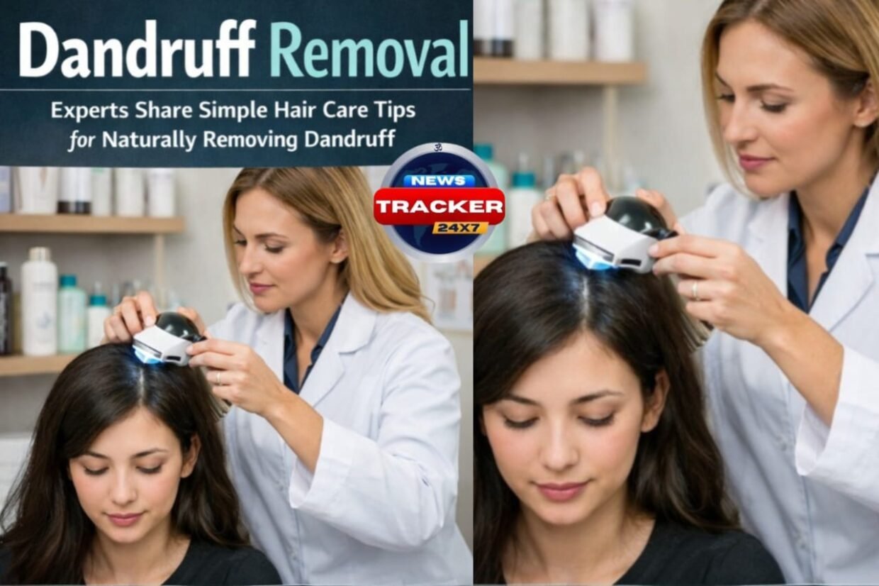 Dandruff removal : Experts Share Simple Hair Care Tips for Naturally Removing Dandruff