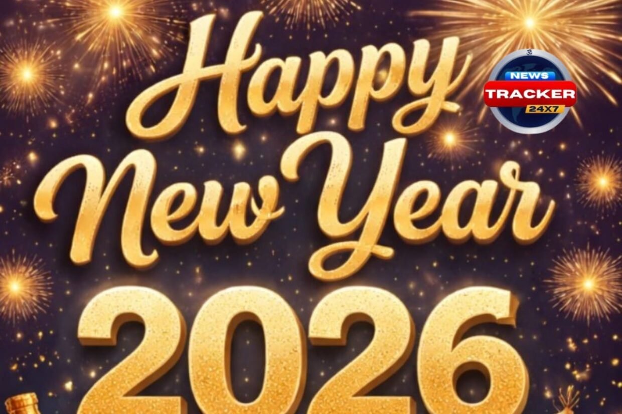 Happy New Year 2026! People around greet the new year with joy and optimism.