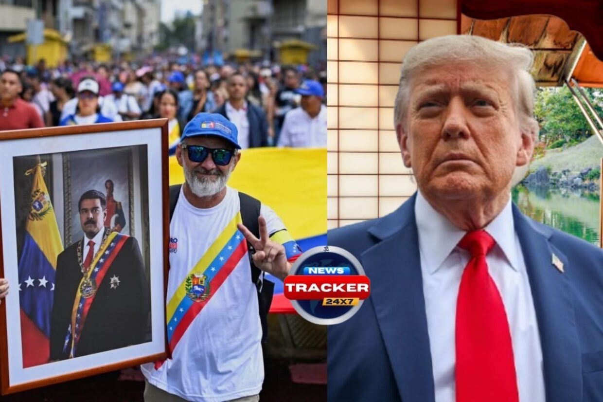 South Koreans confused by Busan airport background in US threat to Maduro.