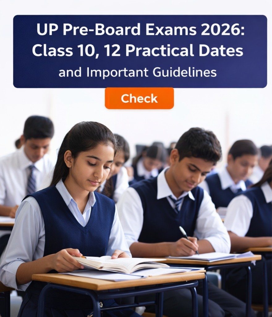 UP Pre-Board Exams 2026: Class 10, 12 Practical Dates and Important Guidelines