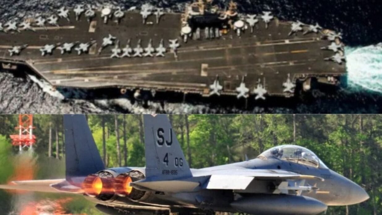 US Show of Force : Fighter Jets and Missile Destroyers Move Into Gulf as Iran Tensions Rise
