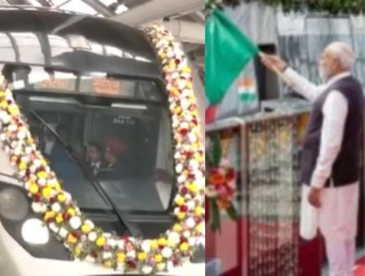 Modi Flags Off Meerut Metro, Dedicates 82-km best Namo Bharat Route to Nation