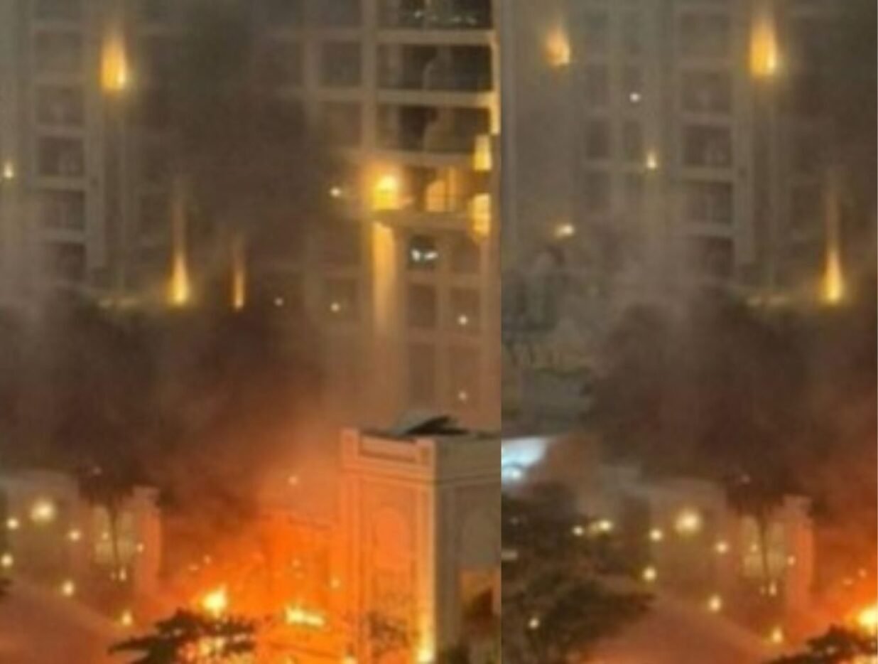 Explosions Shake Dubai as Massive Smoke Cloud Rises Over Dubai International Financial Centre