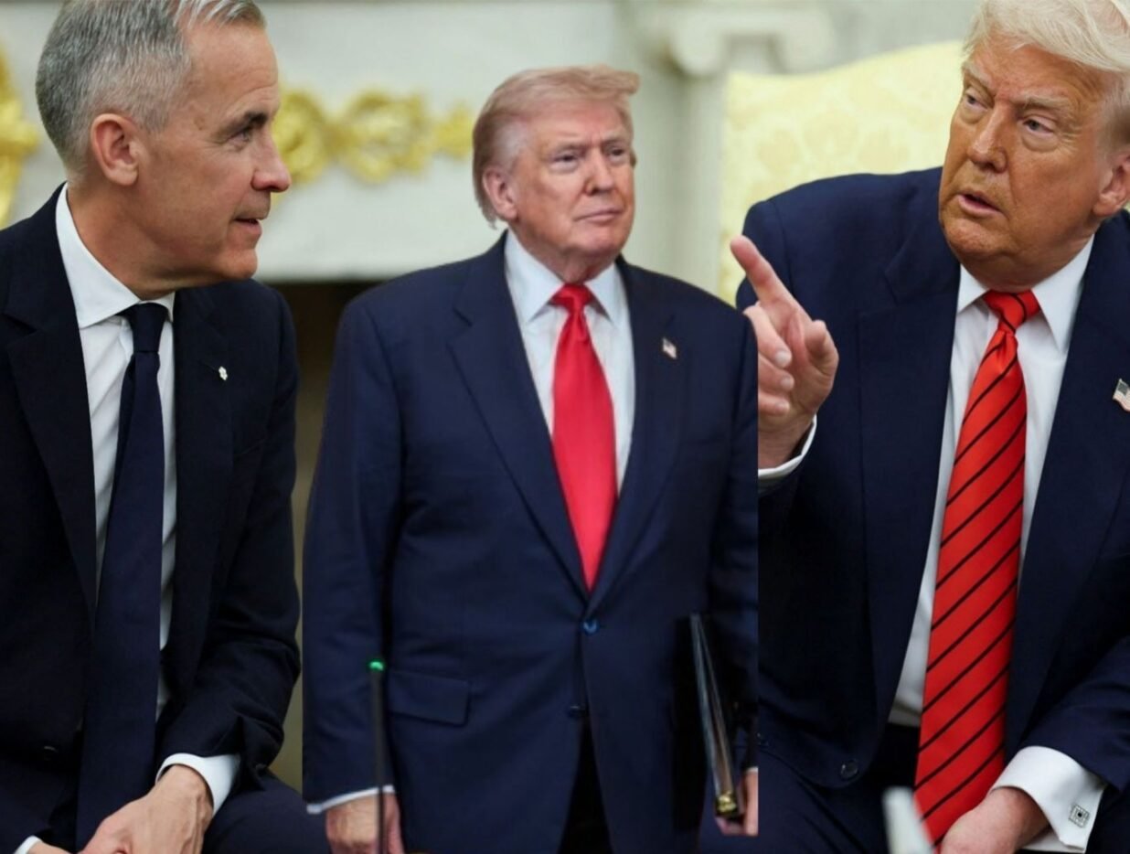 Mark Carney Meets Donald Trump to Discuss Trade and Middle East Developments