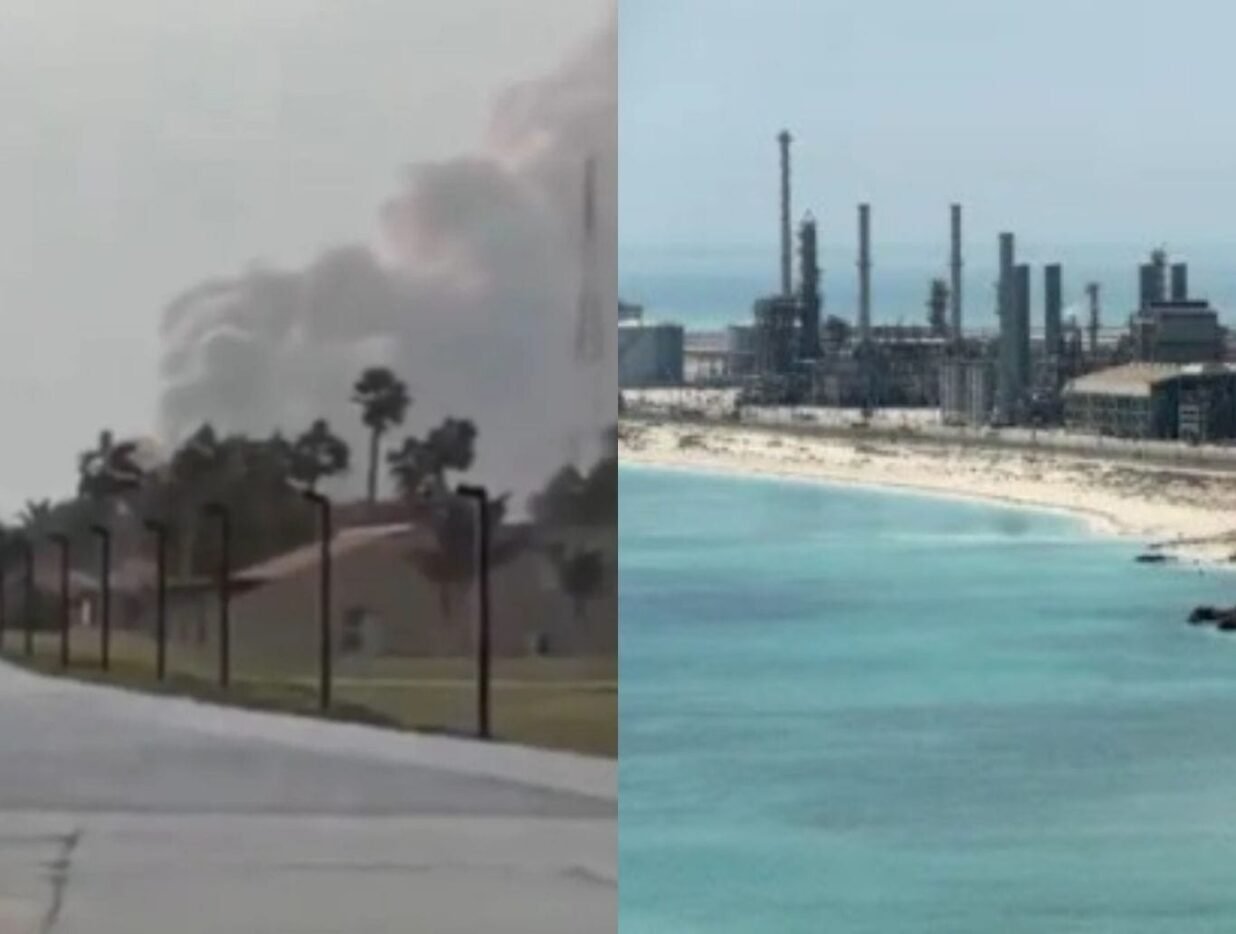 Iranian drone : Iran strikes Saudi Arabia’s Ras Tanura Aramco refinery, flames and chaos captured on video