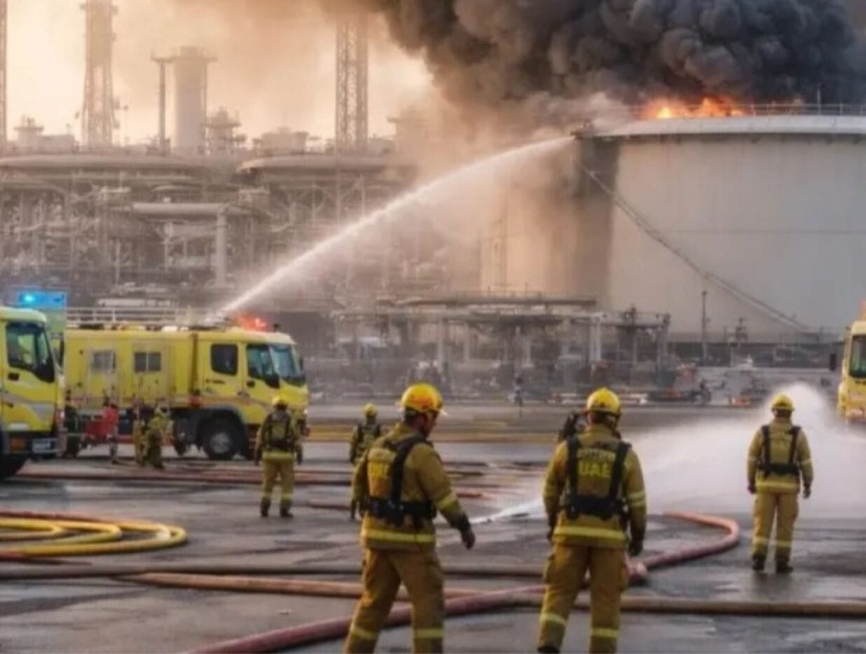 Drone Attack Sparks Fire at Shah Gas Field in Abu Dhabi