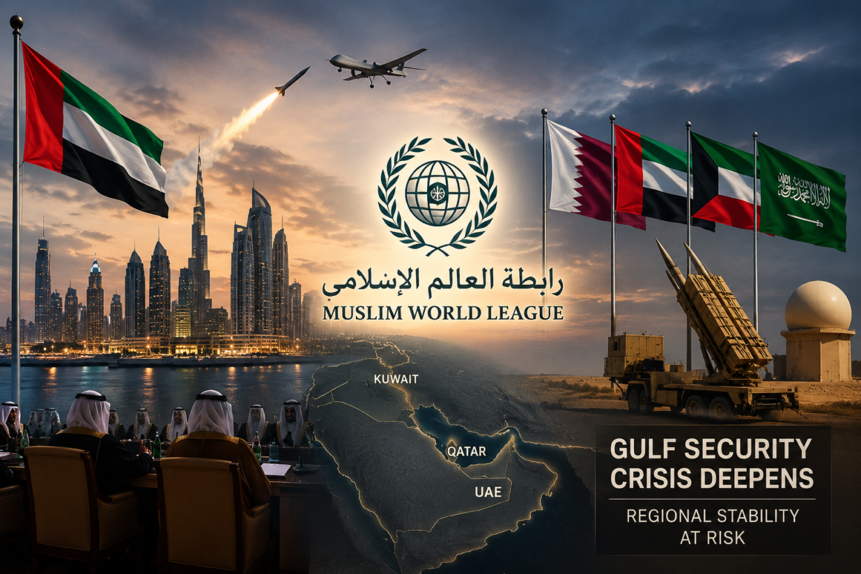 Muslim World League Condemns Attacks on UAE, Qatar and Kuwait Amid Gulf Tensions