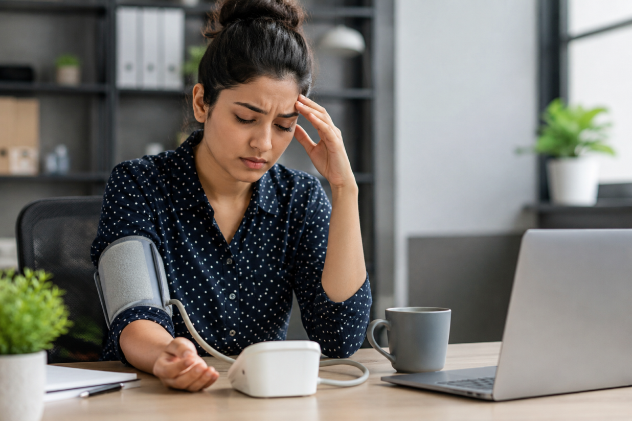 Young Women Hypertension Risk Rising as Early Symptoms Go Unnoticed