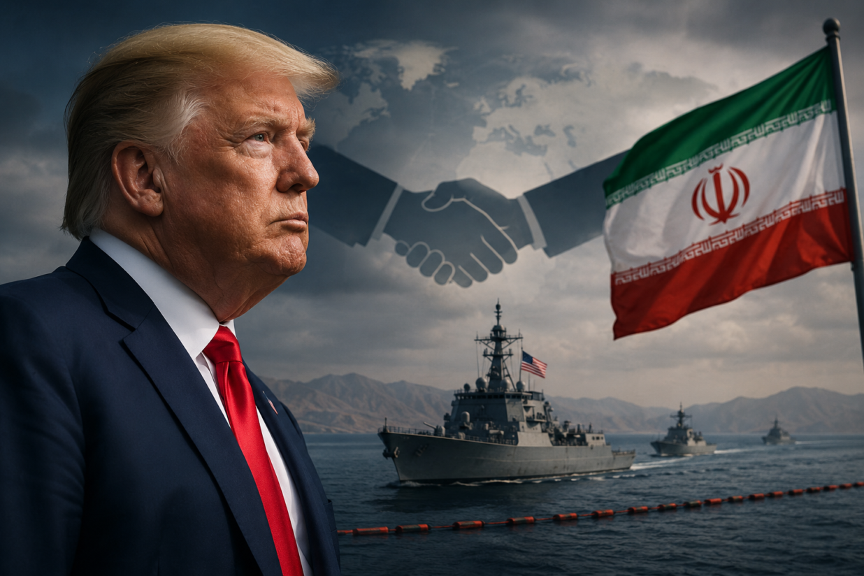 Trump Iran Deal Talks Continue as US Blockade Remains Firm