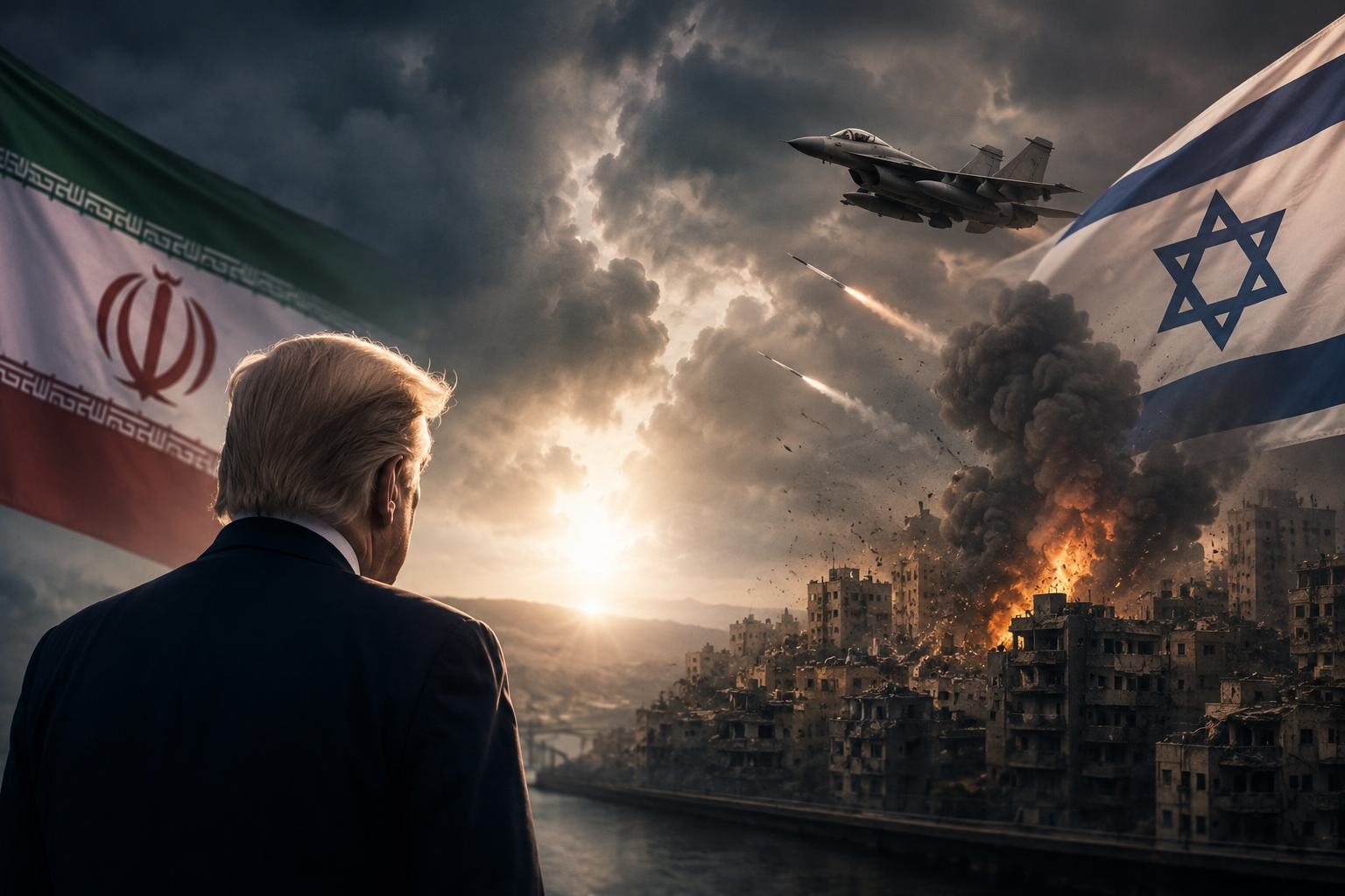 Iran War Tension May Ease: Trump Sees Deal Hope but Israel Airstrikes Shake Beirut Again