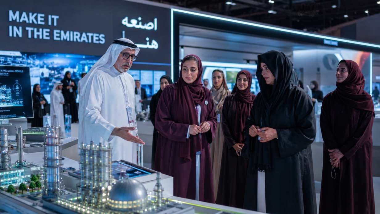 UAE Industrial Growth Gets Boost as Latifa bint Mohammed Tours Make it in The Emirates Event