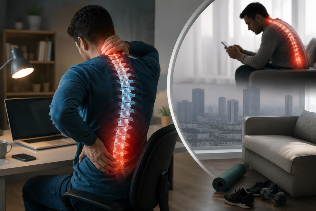 Modern Lifestyle Improving Comfort, But Daily Spine Damage Becoming A Silent Health Crisis