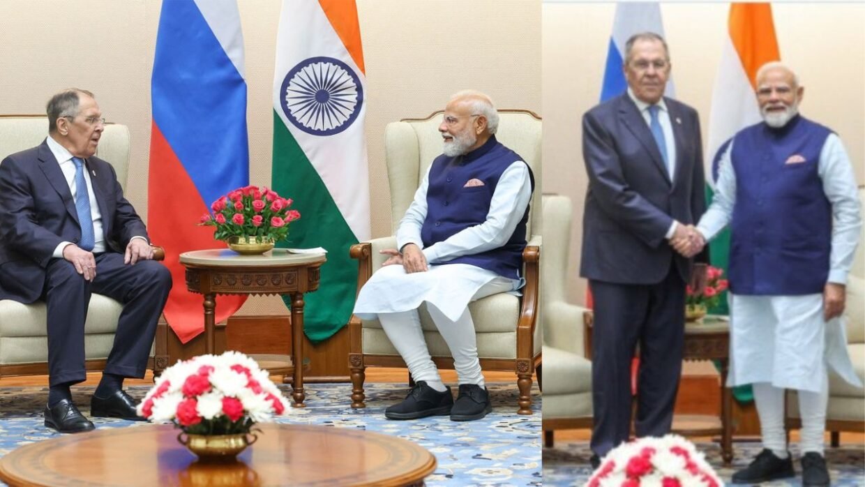 Modi Reaffirms India’s Push for Peaceful Conflict Resolution During Lavrov Meeting
