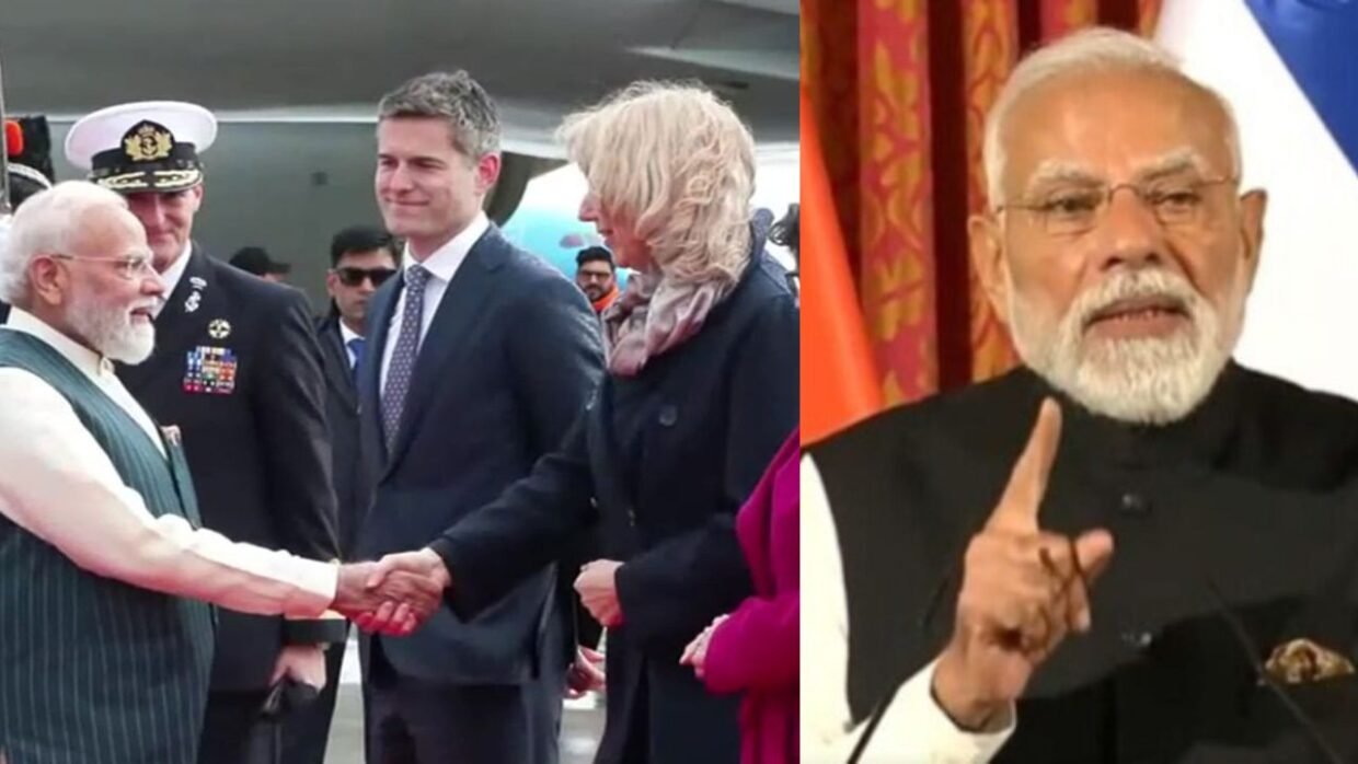 PM Modi Amsterdam Visit Begins as Indian PM Arrives in Netherlands for Talks With Dutch PM Jetten