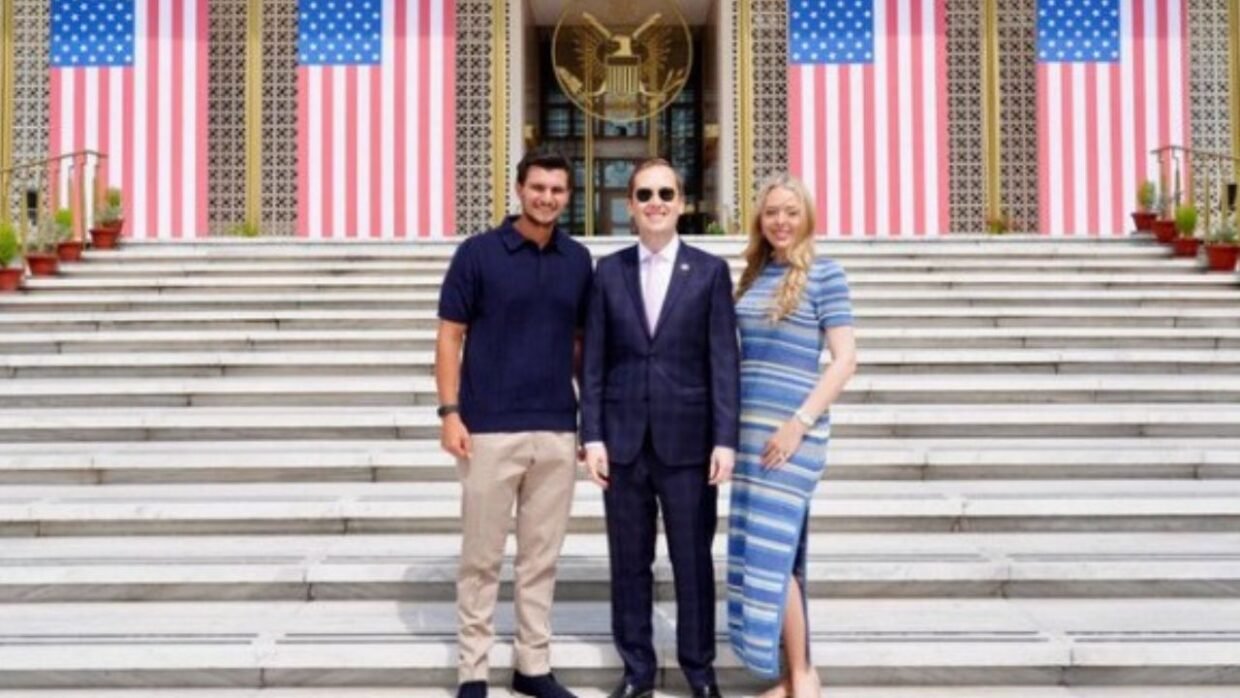 Tiffany Trump India Visit: She and Husband Tour Iconic Akshardham Temple
