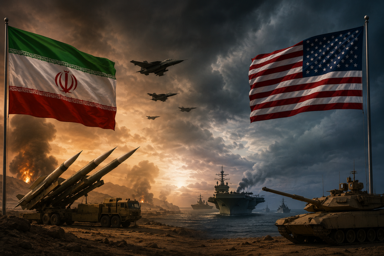 Iran US Military Escalation Deepens After Attacks on American Bases in Gulf Region