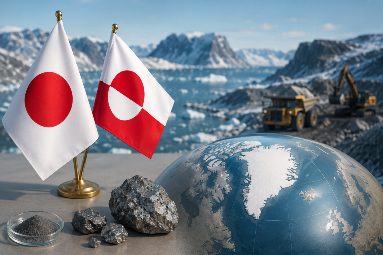 Japan Rare Earth Strategy Expands With Greenland Resource Evaluation Mission