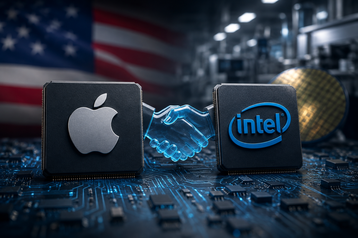 Trump Says Apple-Intel Partnership Could Boost US Chip Manufacturing