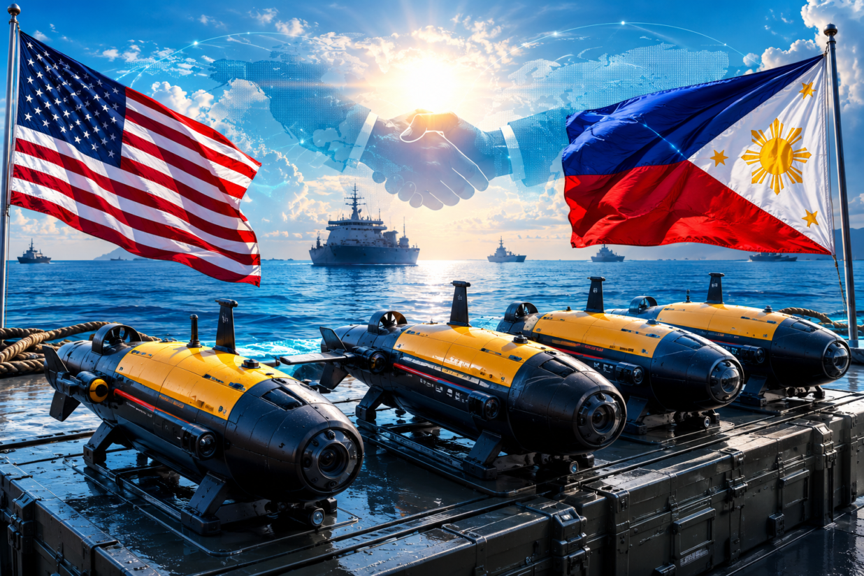 US-Philippines Defence Cooperation Strengthens With $13 Million Underwater Vehicle Transfer