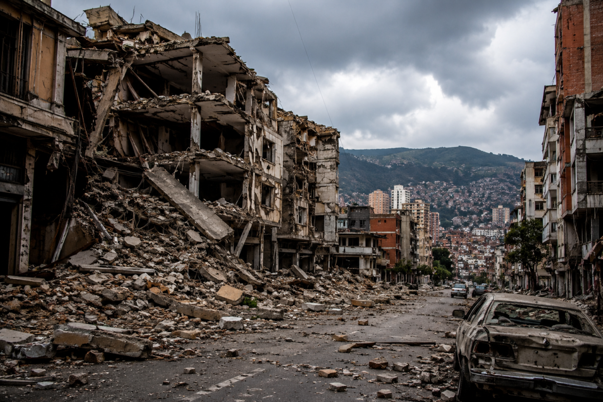 Venezuela Earthquake: Powerful Quake Shakes Caracas, Buildings Damaged