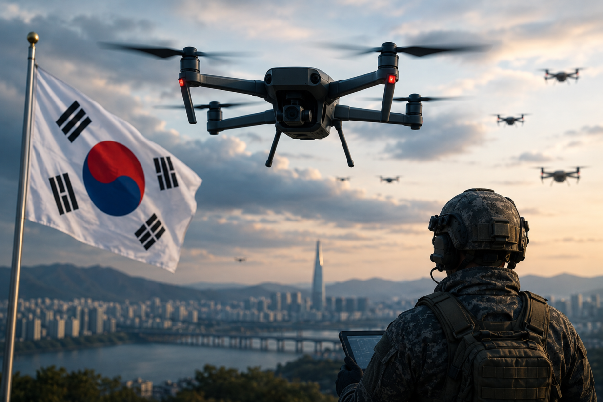 South Korea drones strategy : Seoul plans 500,000 ‘drone warriors’ against North Korea