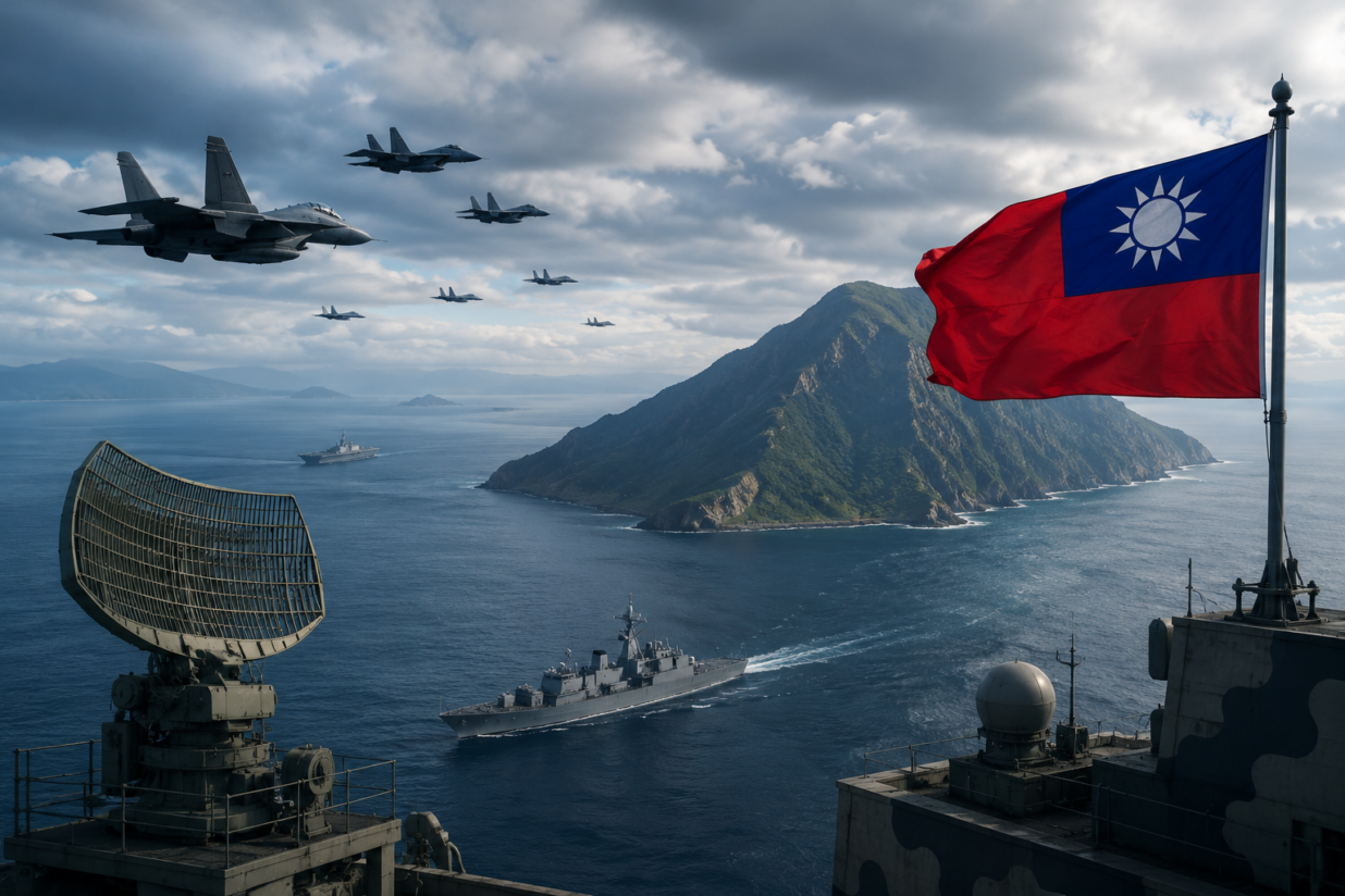 Taiwan Security in Focus After Surge in Chinese Presence