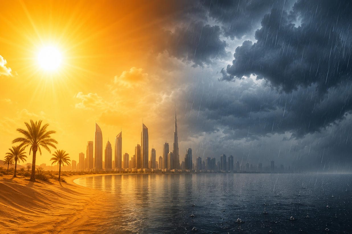 UAE Weather Update: Eastern Regions May See Rain as Temperatures Hit 46°C