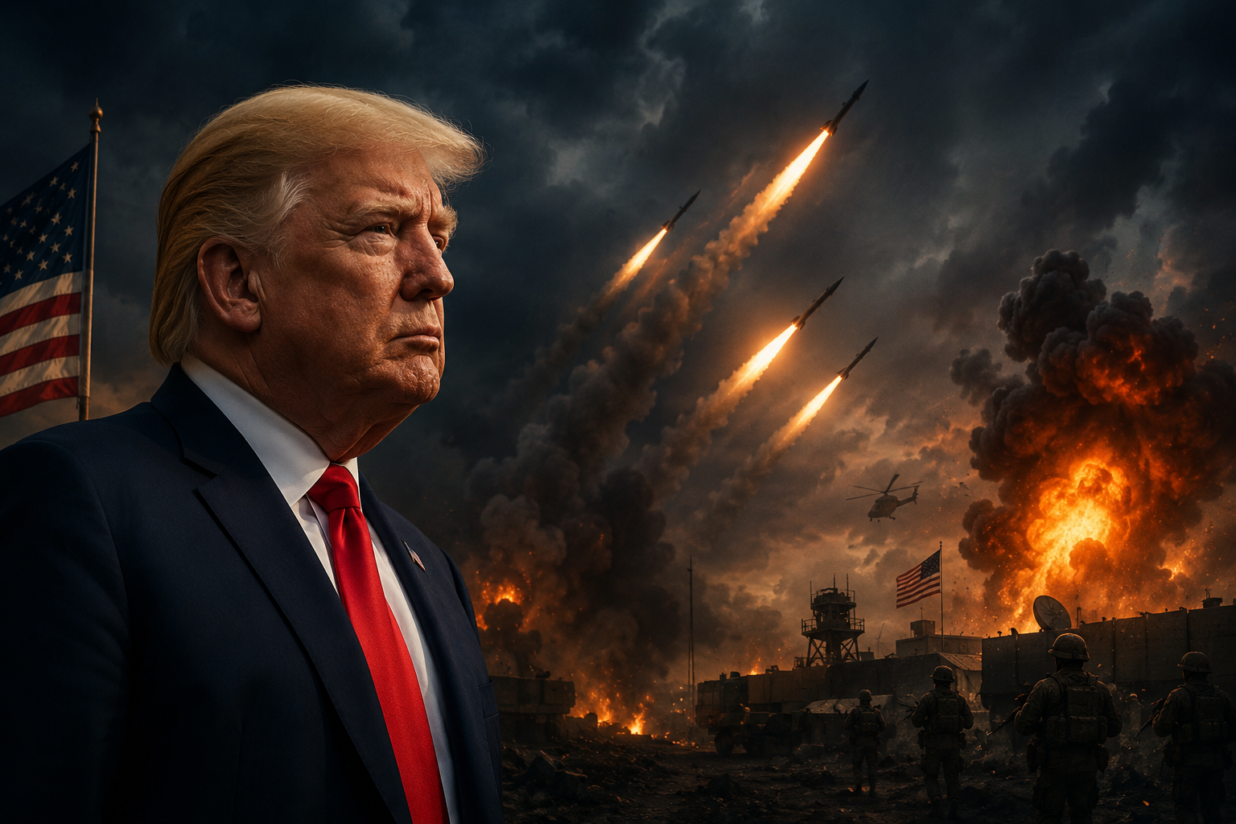 Trump Iran Warning: Middle East Tensions Surge After US Base Attacks