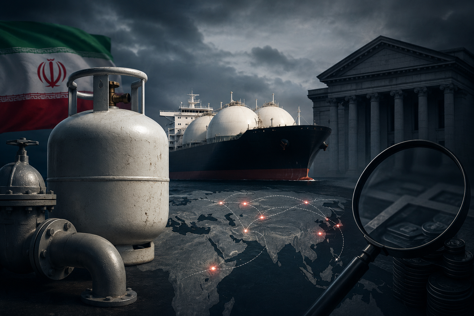 Washington Tightens Pressure on Iran LPG Smuggling Network